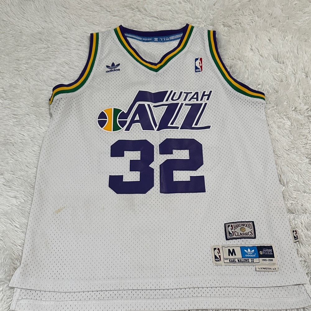🥁 Adidas Utah Jazz Karl Malone Jersey
